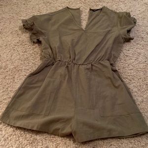 Green romper
